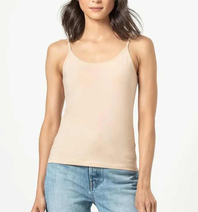 LILLA P SKINNY STRAP CAMISOLE