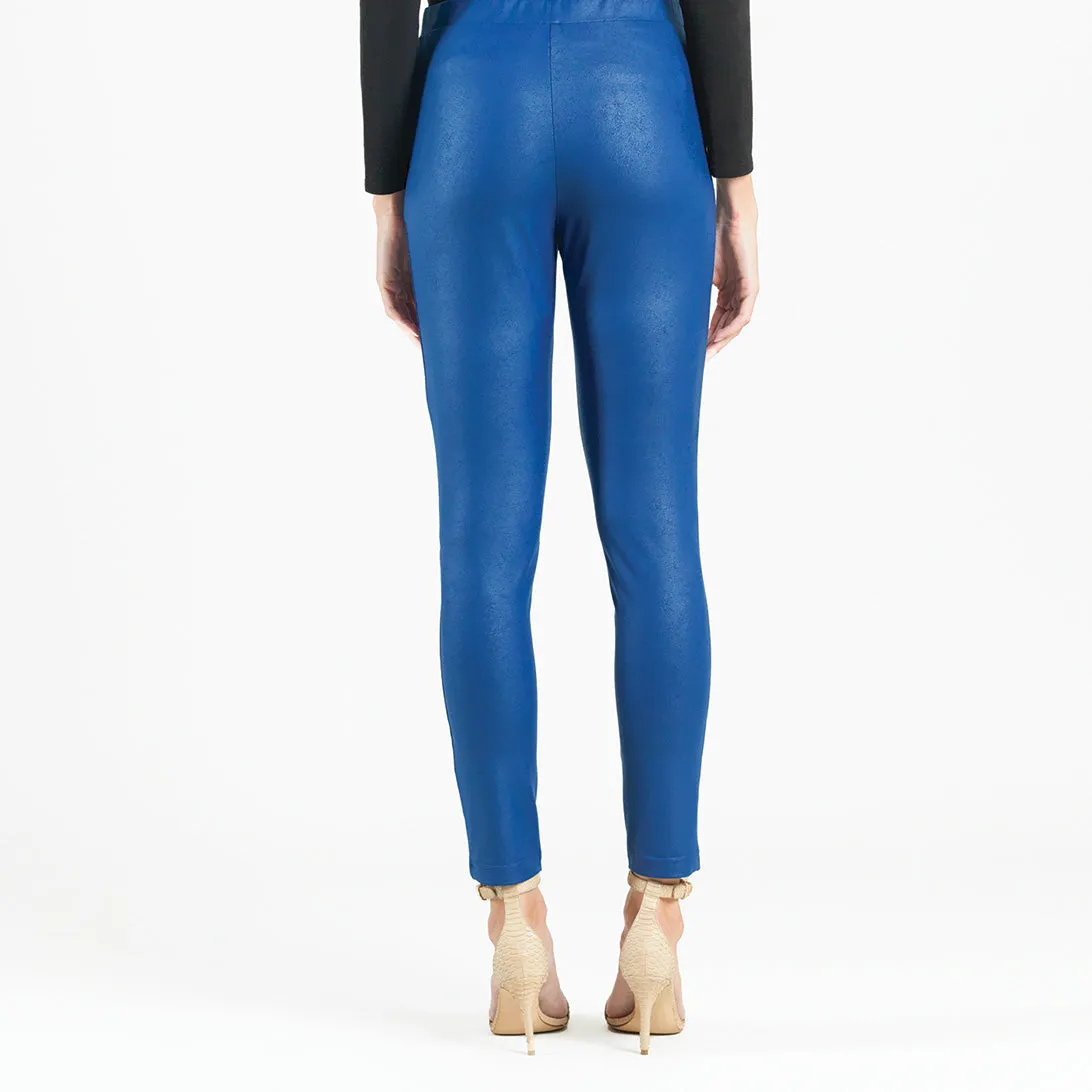 Liquid Leather Signature Skinny Pocket Pant - Cobalt