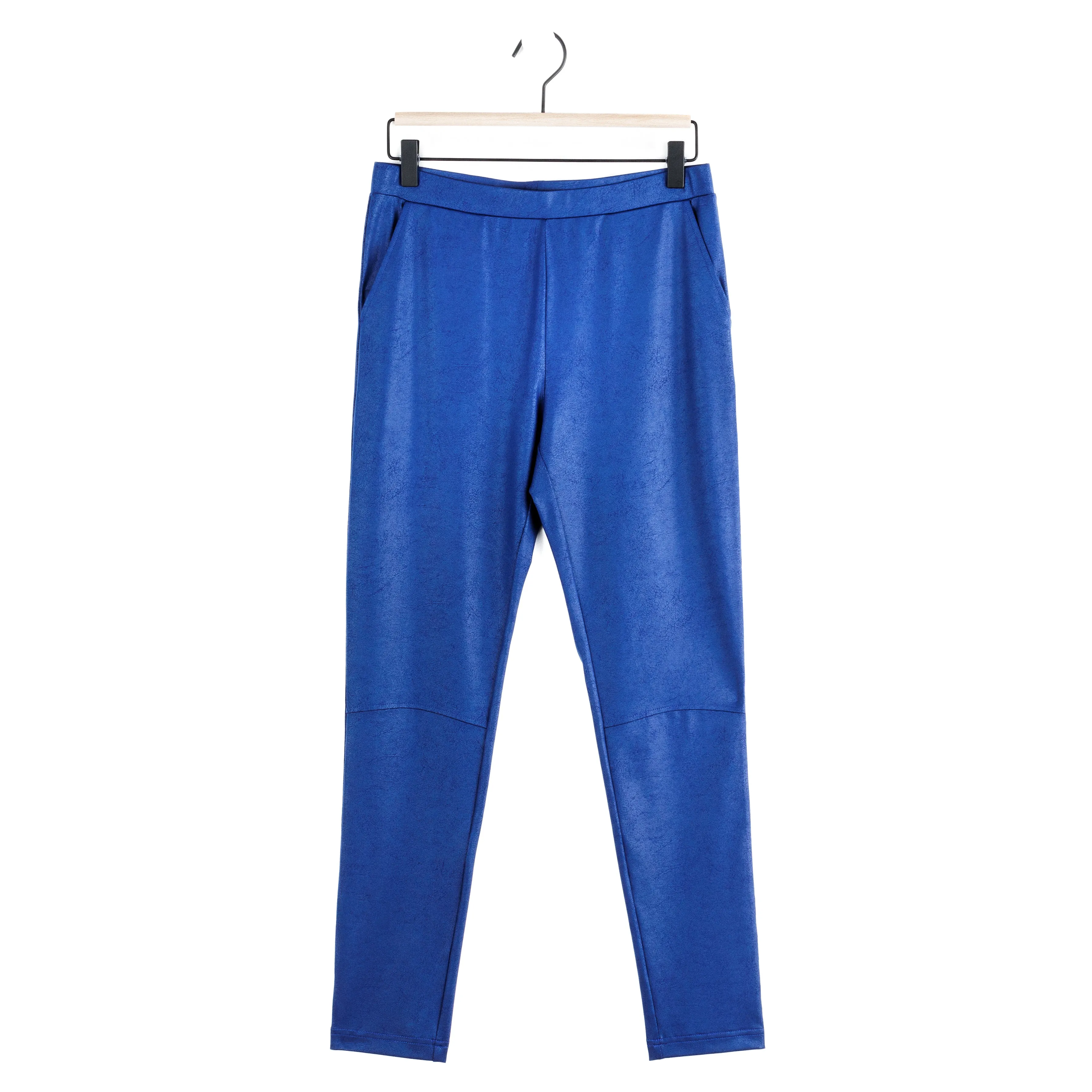 Liquid Leather Signature Skinny Pocket Pant - Cobalt