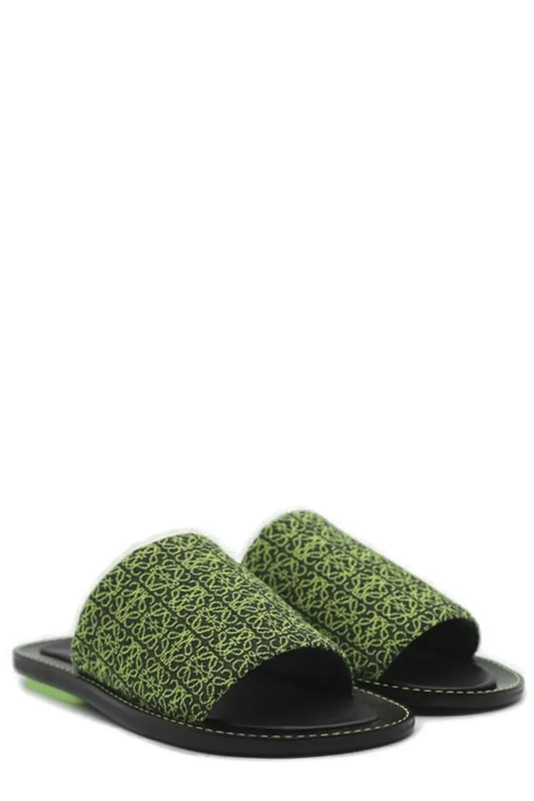 Loewe Anagram Jacquard Slip-On Slippers