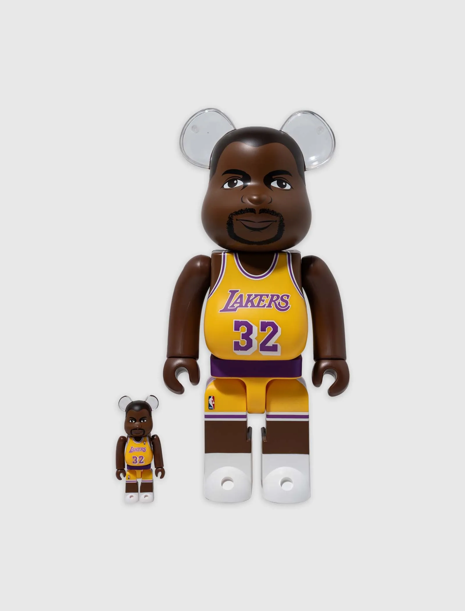 MAGIC JOHNSON 400% & 100% BE@RBRICK SET