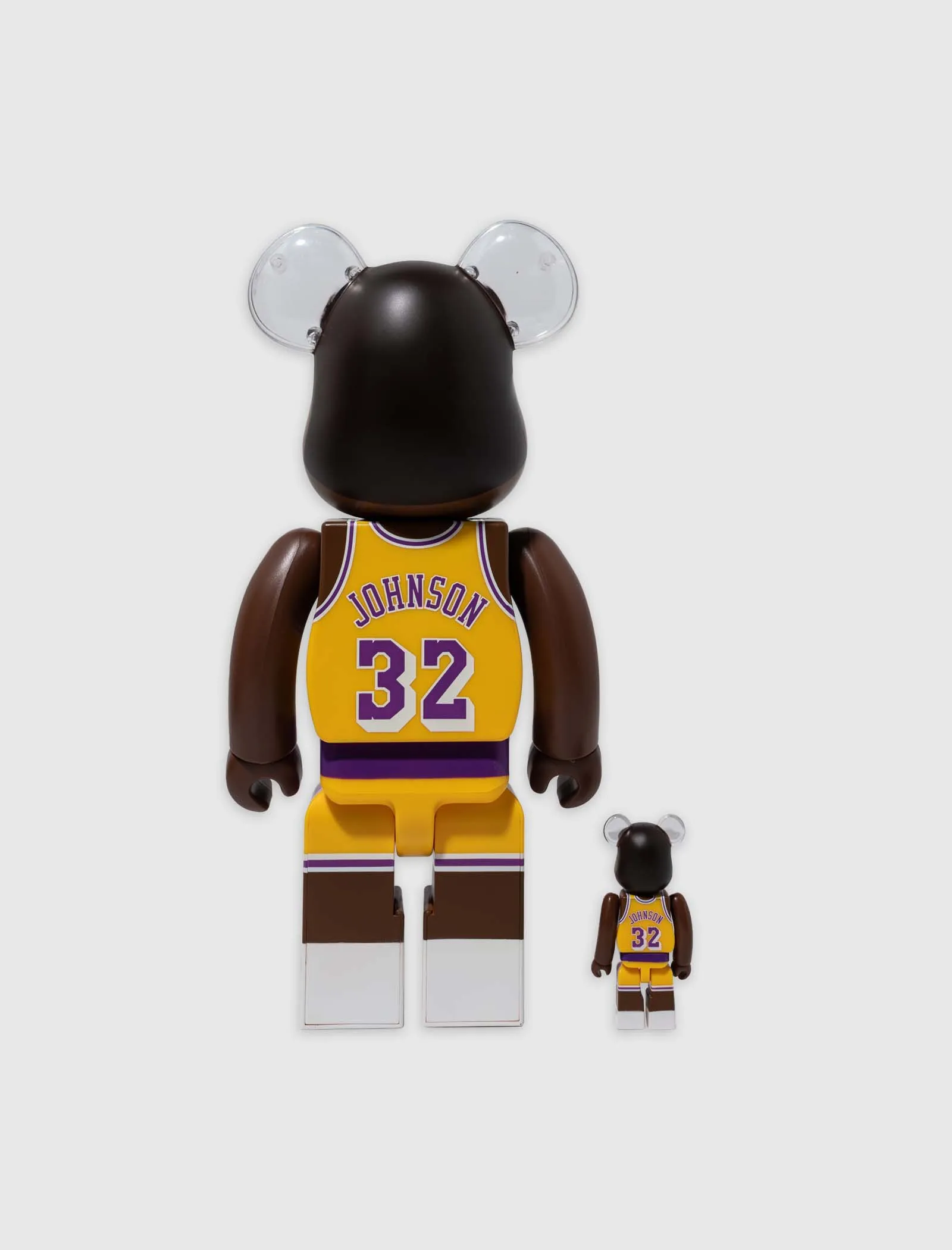 MAGIC JOHNSON 400% & 100% BE@RBRICK SET