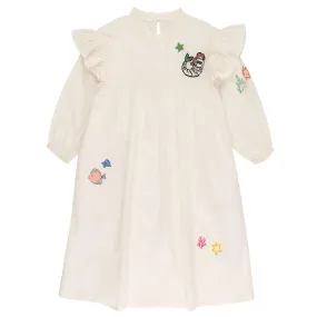 Maison Mangostan Child Mermaid Dress White