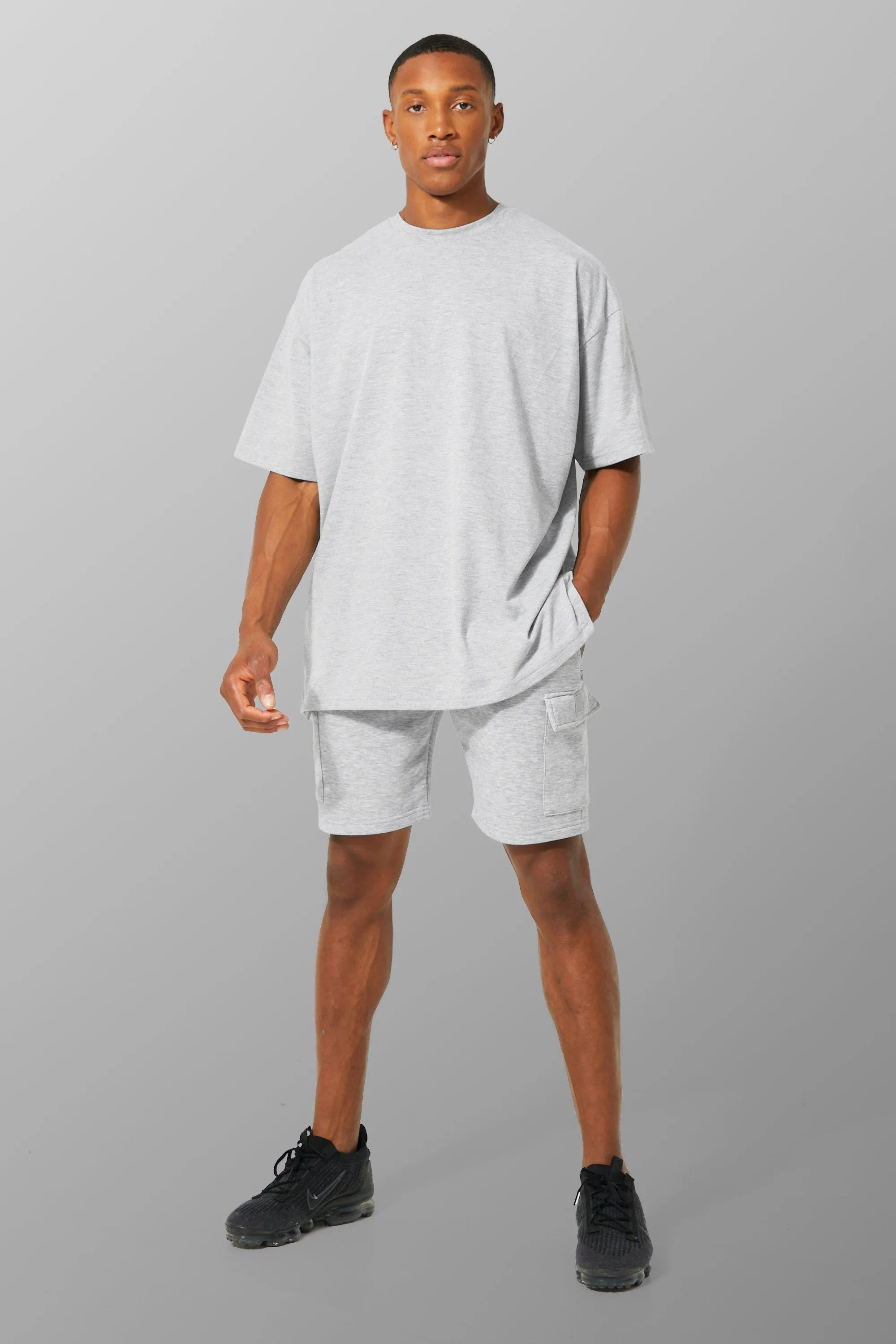 Man Active Cargo Short Set