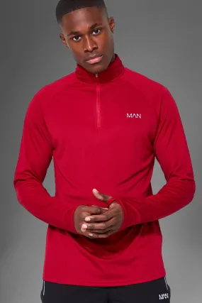 Man Active Precision 1/4 Zip Top