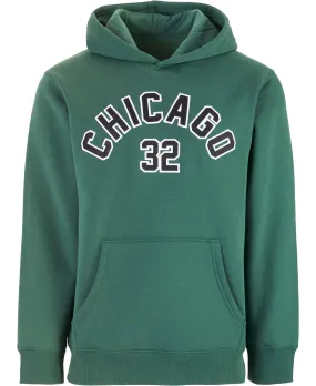 Men's Embroidered Hoodie in Trekking Green/chicago | Postie