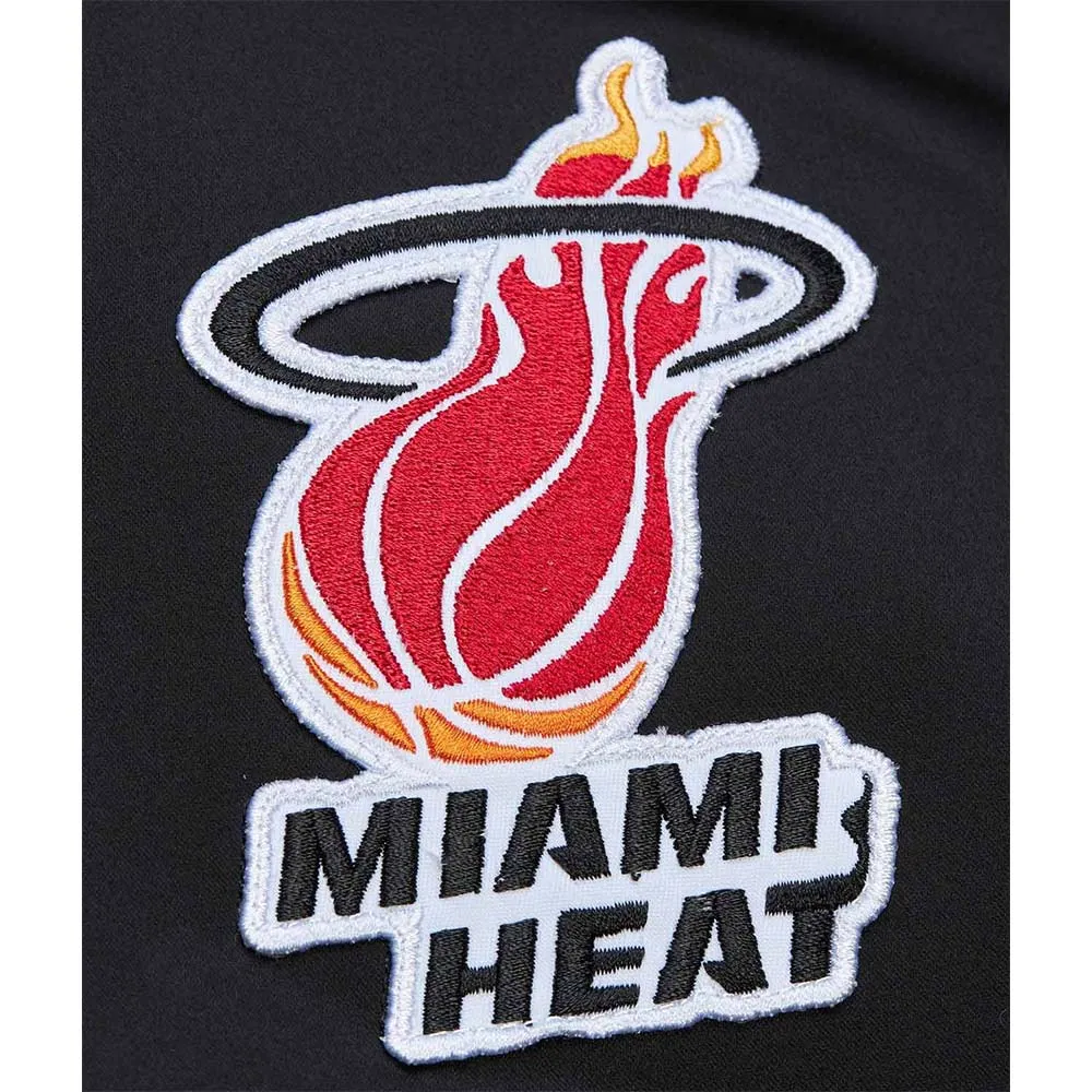 Miami Heat Vintage Logo Lightweight Satin Jacket