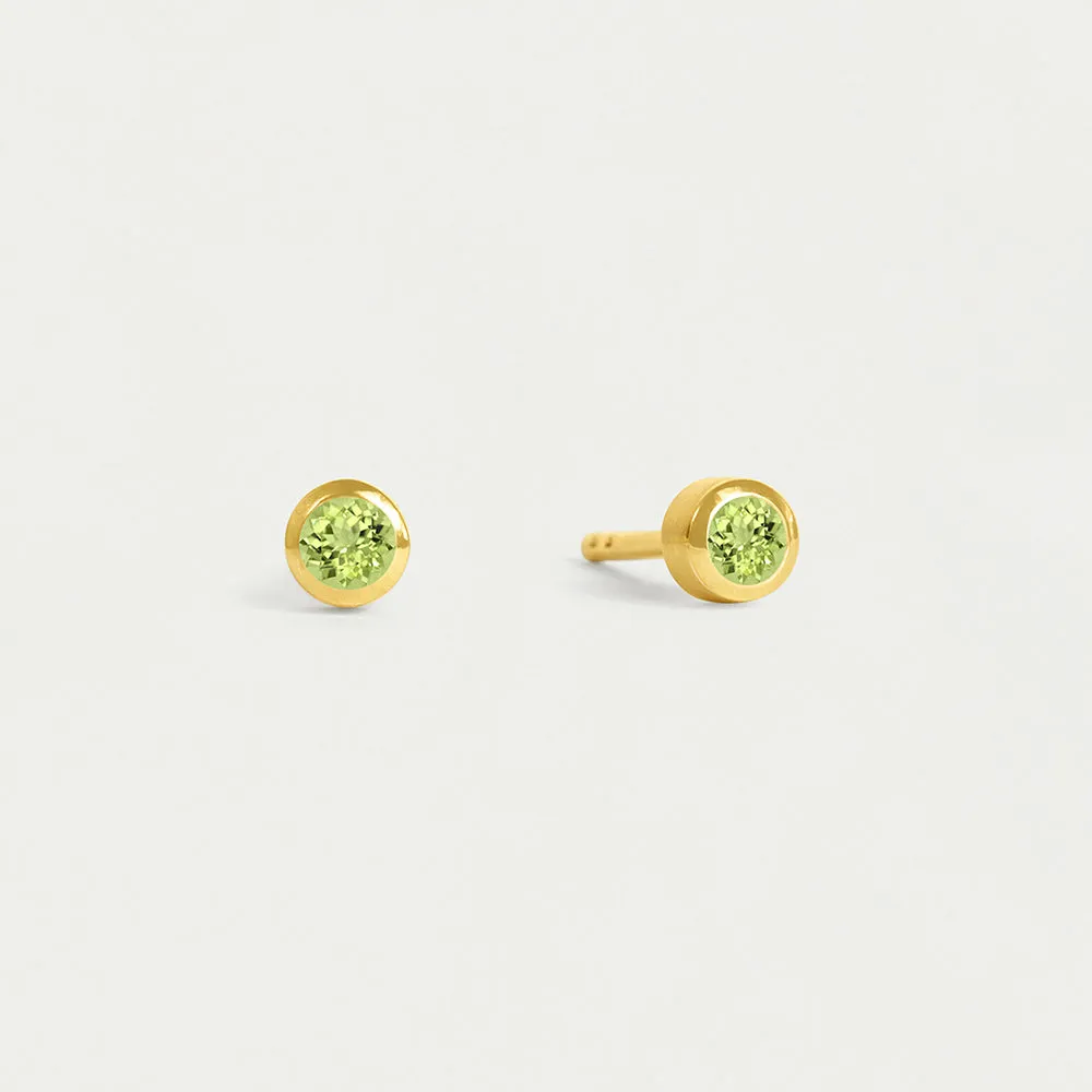 Mini Birthstone Studs