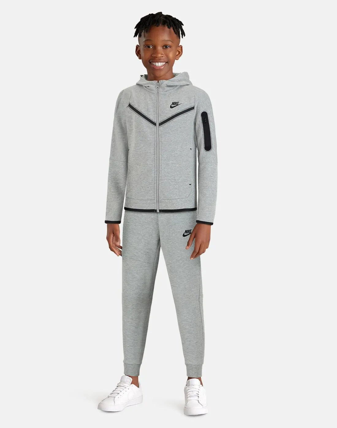 Nike Older Kids Full Zip Tech Fleece Hoodie