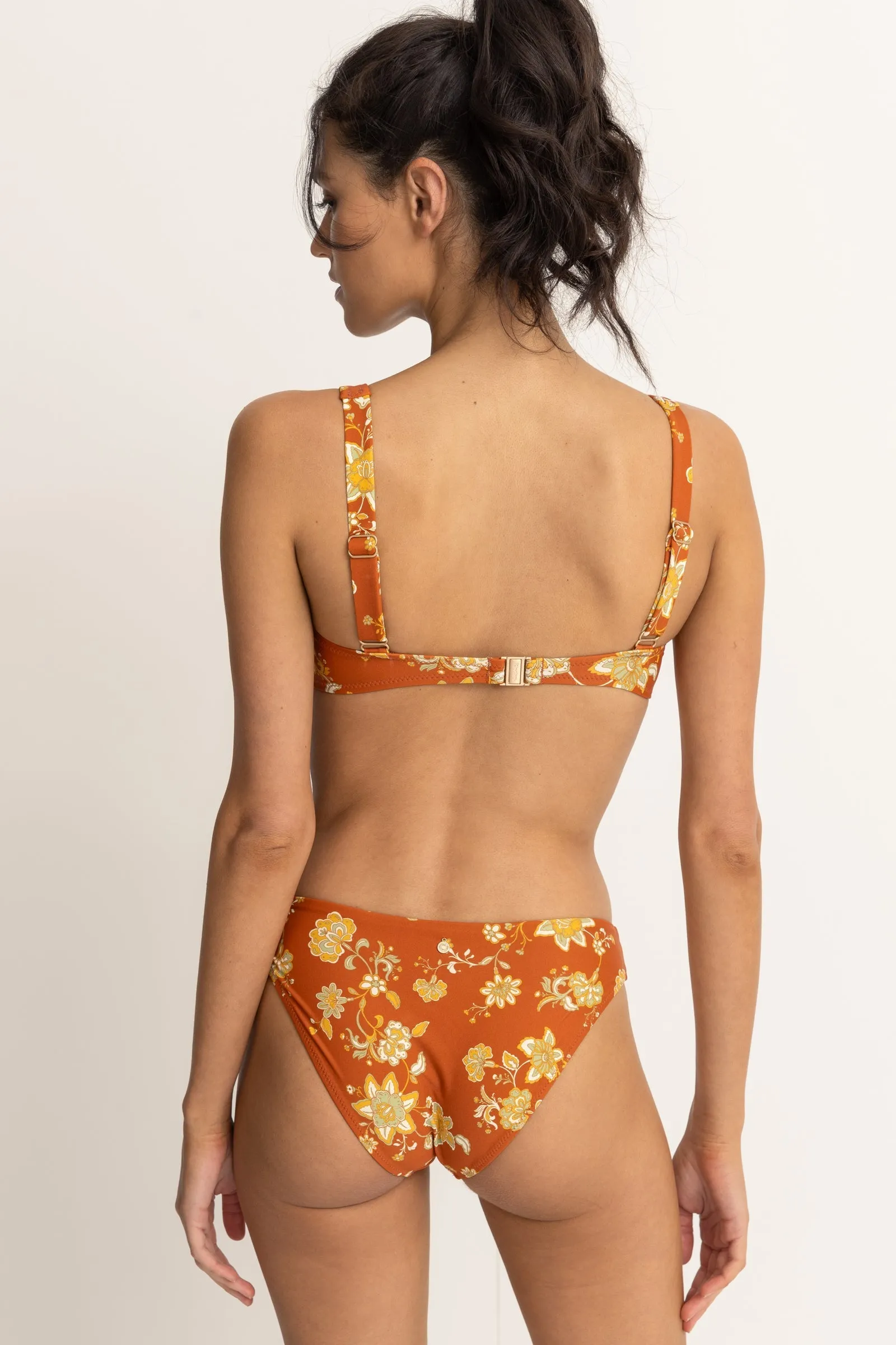 Nova Paisley Support Tall Tri Top Rust