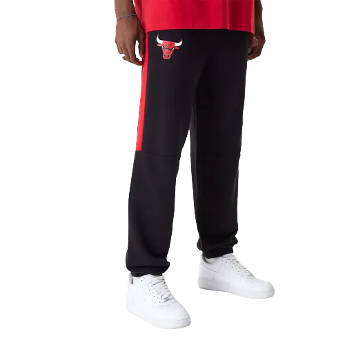 Pantaloni Tuta Chicago Bulls NBA Colour Block Neri