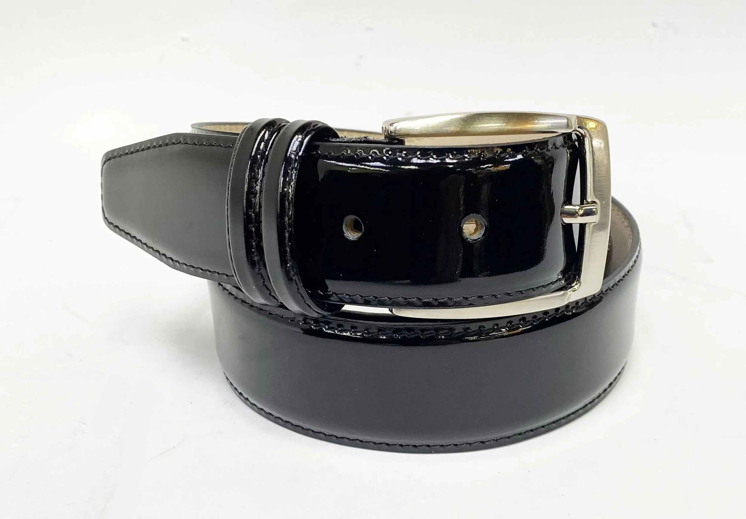 Patent Leather Belt Black