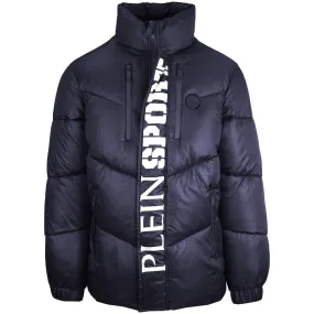 Plein Sport Mens MRB2242 PS05 85 Jacket Navy Blue