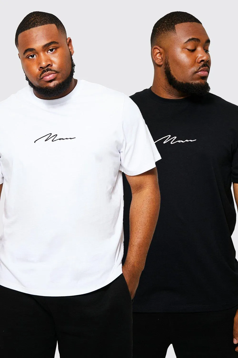 Plus 2 Pack Man T-Shirt