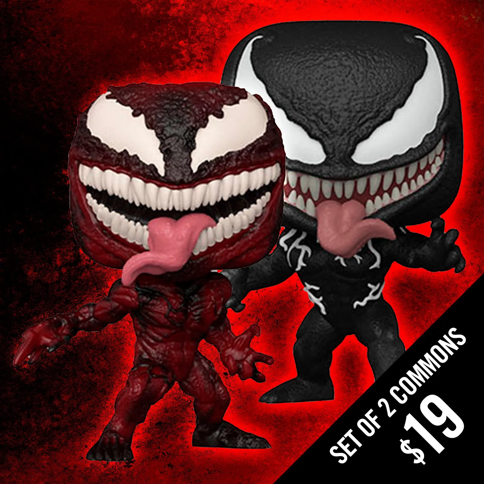 Pre-Order: Funko Pop! Venom (Set of 2 Commons)