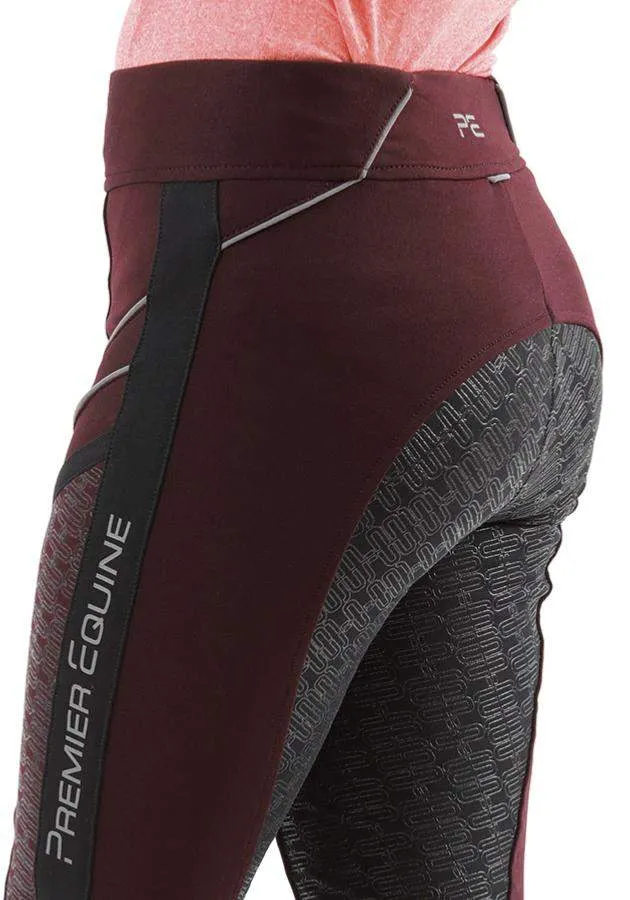 Premier Equine Astrid Kids Full Seat Gel Pull On Riding Tights | Elite Saddlery