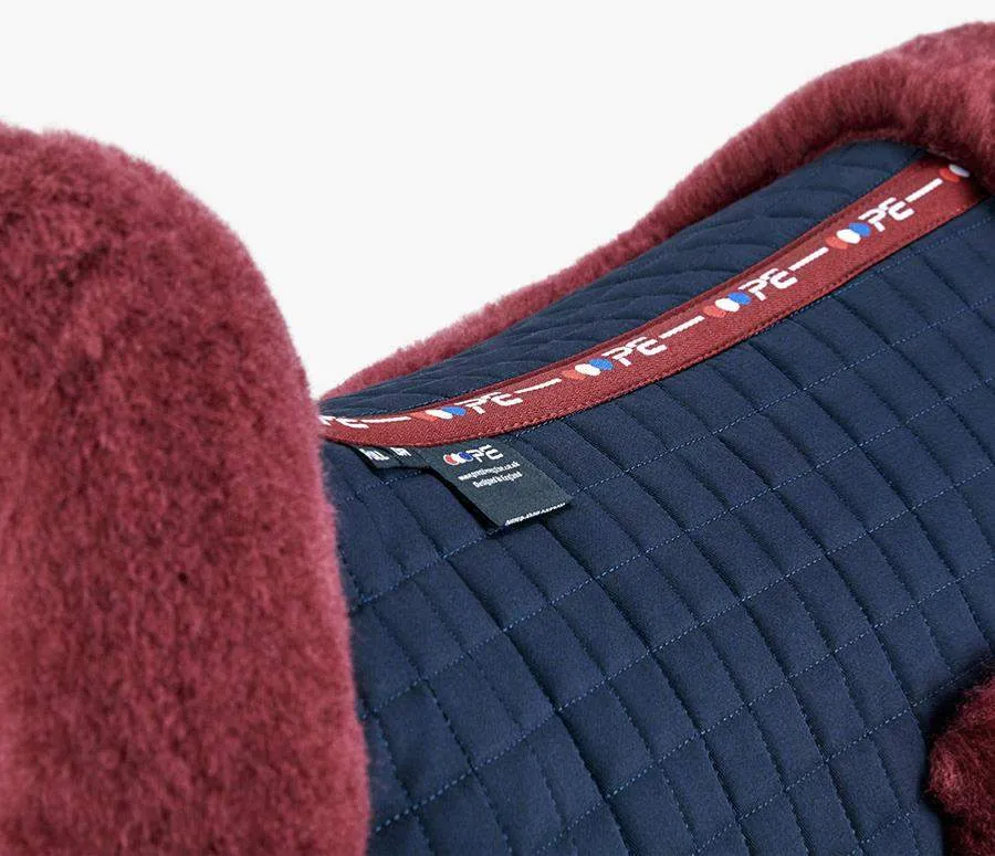 Premier Equine Close Contact Merino Wool European Saddle Pad - Dressage Square | Elite Saddlery