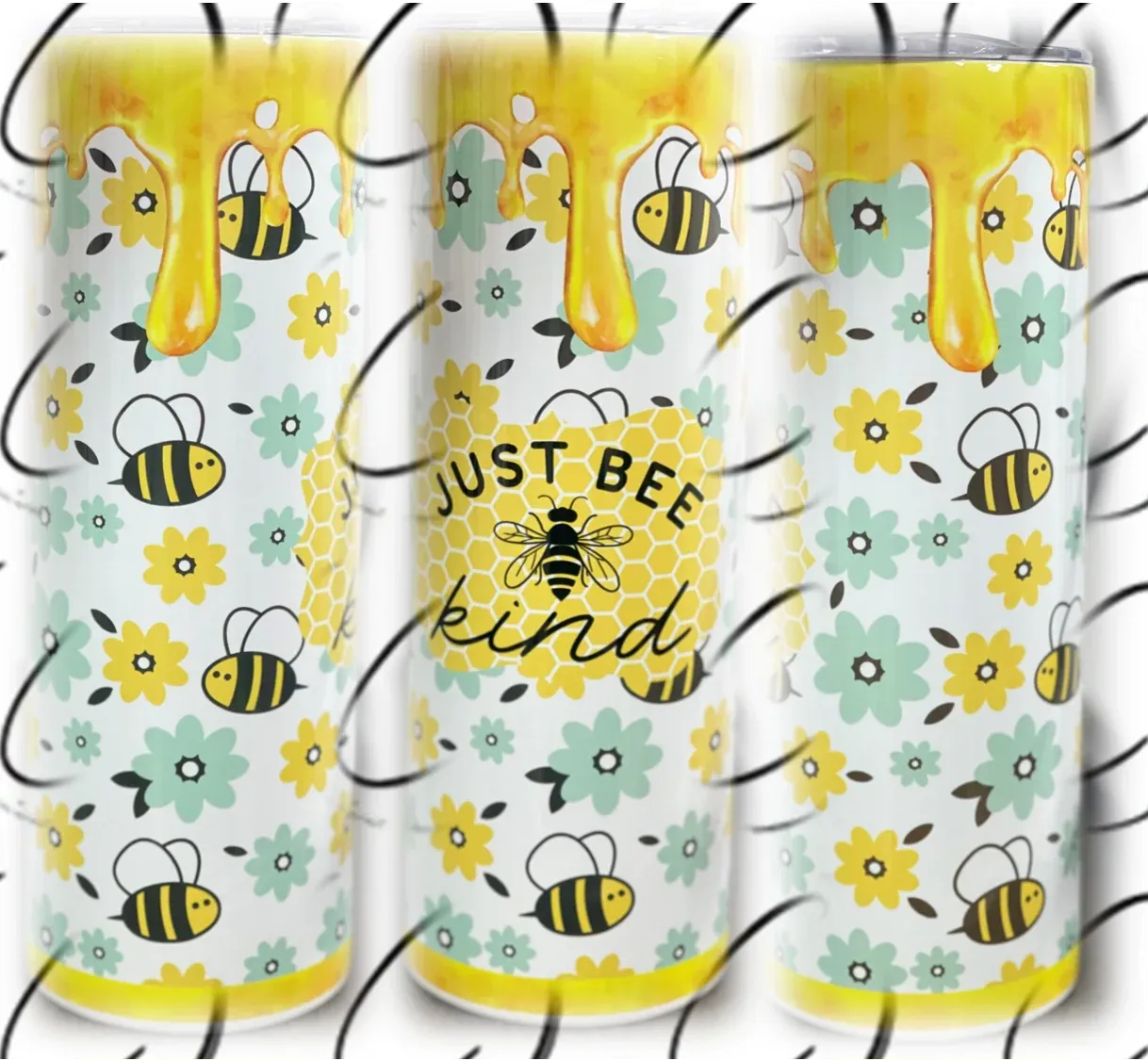 PREORDER: Just Bee Kind Skinny Tumbler