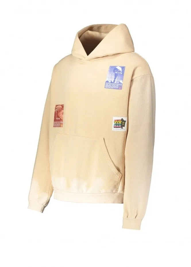 Real Bad Man Lotta Tyvek Hoodie - Yellow