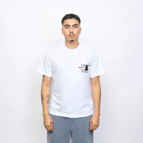 Real Bad Man - Space Bass SS Tee (White)