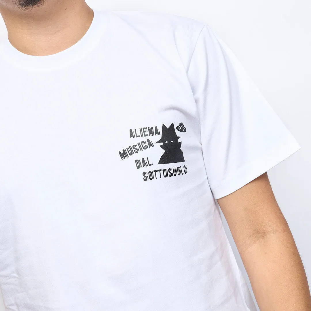 Real Bad Man - Space Bass SS Tee (White)