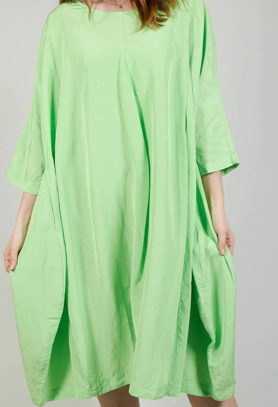 Relaxed Fit Dress in Lime