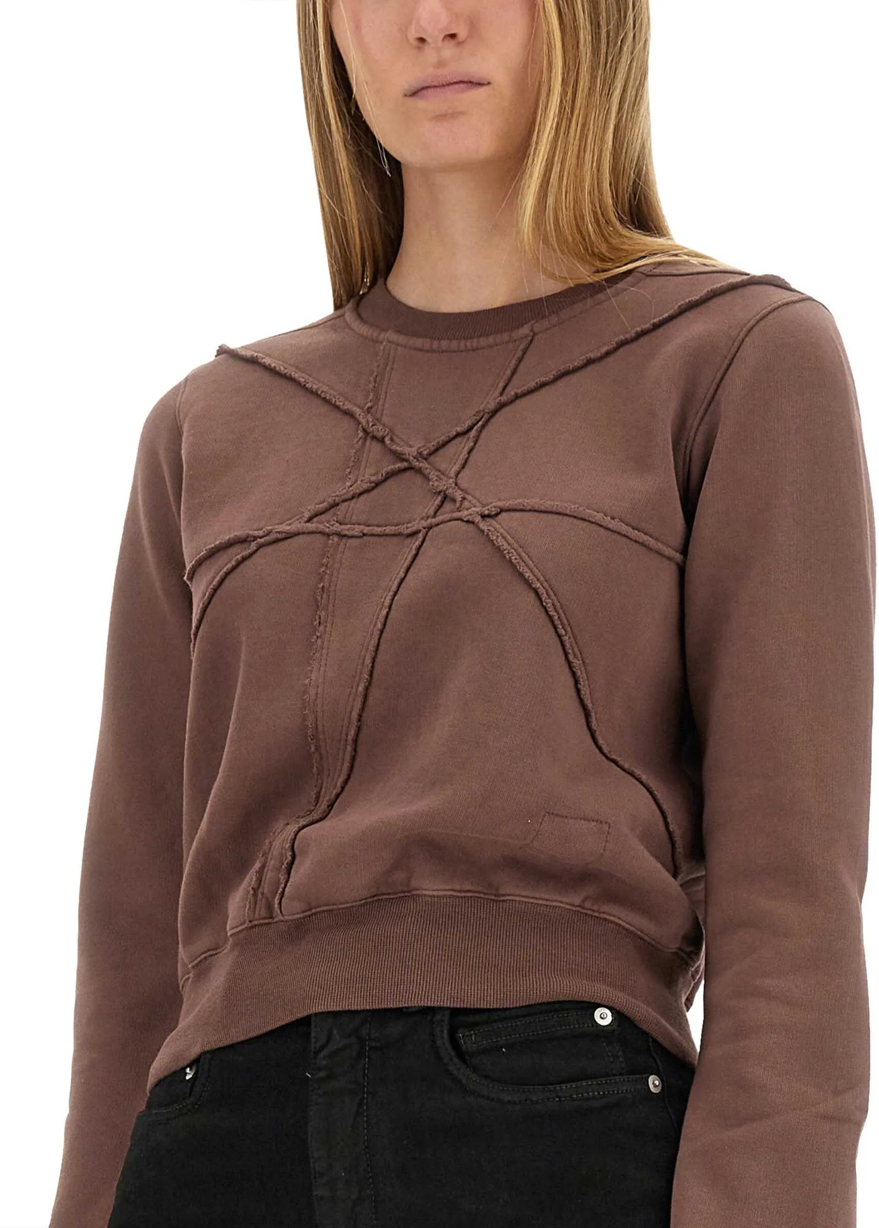 RICK OWENS  |Rick Owens Cropped Sweatshirt