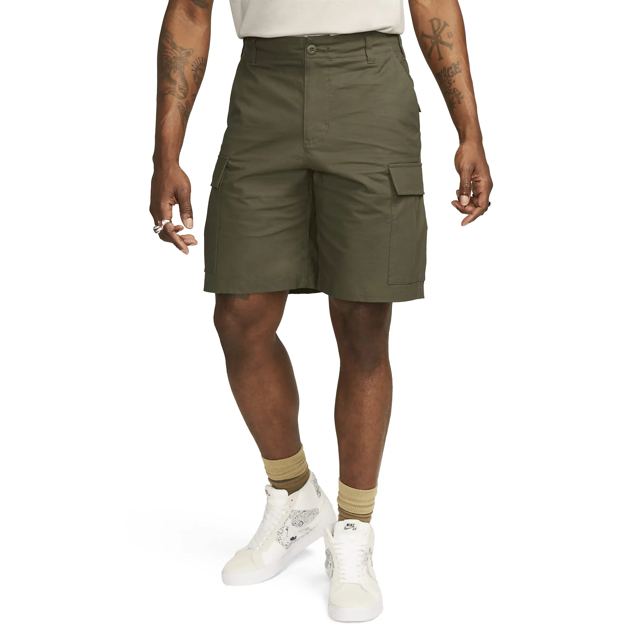 SB KEARNY CARGO SHORTS MEDIUM OLIVE