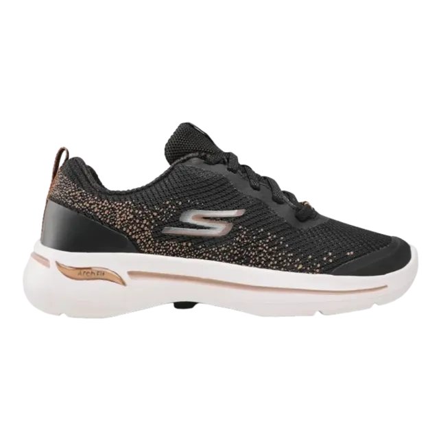 Scarpe sportive da donna go walk arch fit - flying stars nero Cod: 124486