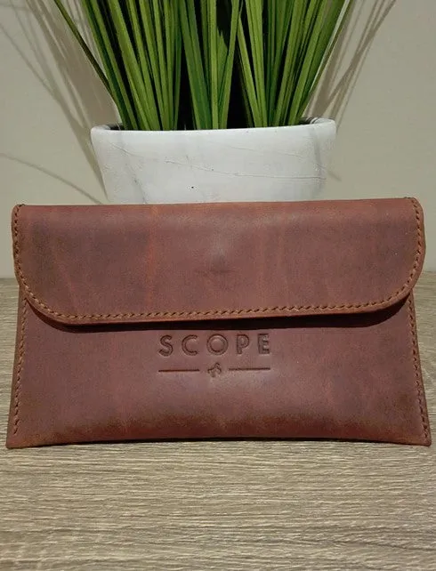 SCOPE Equestrian Leather Custom Phone Pouch