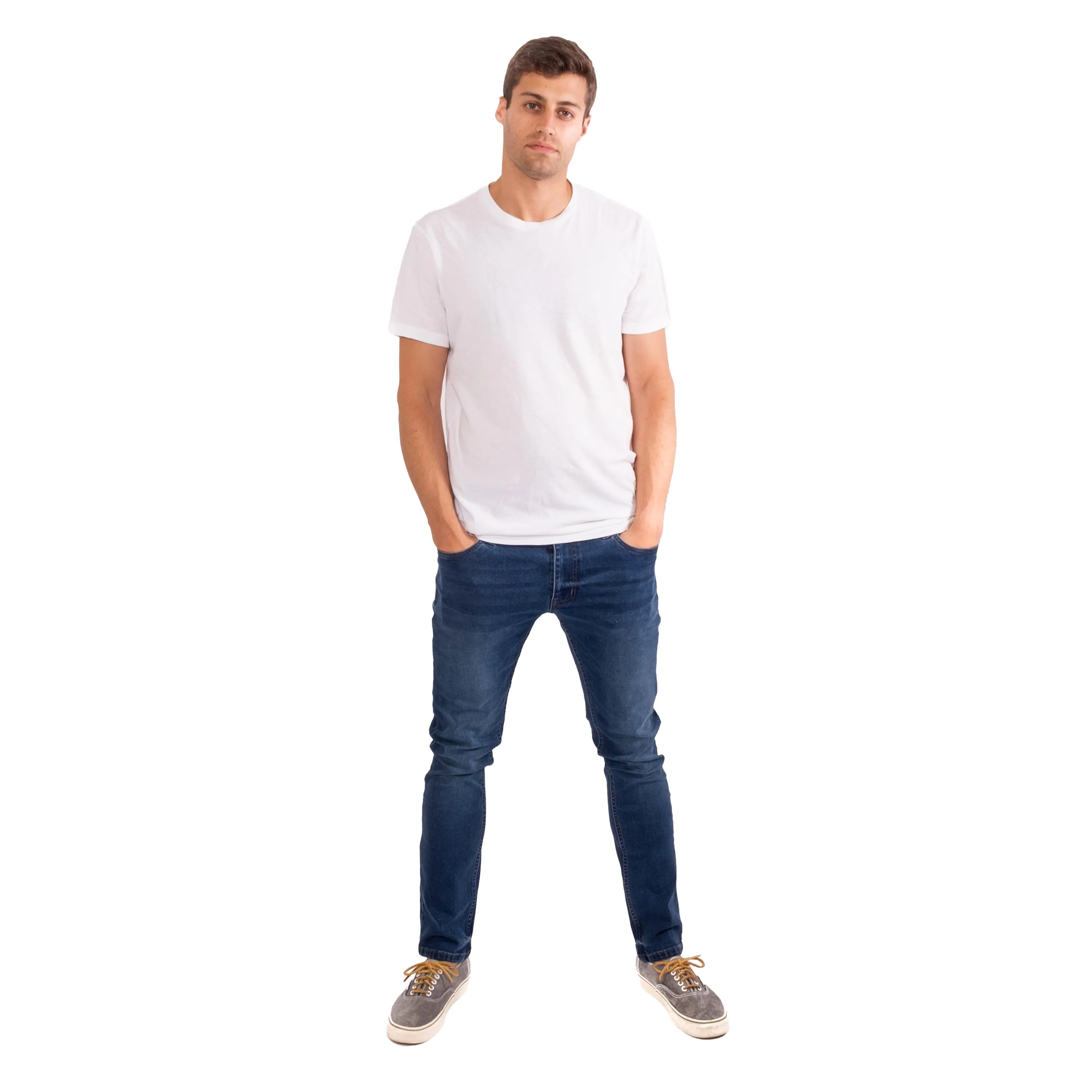 Slim Fit / Admiral (Med Blue)