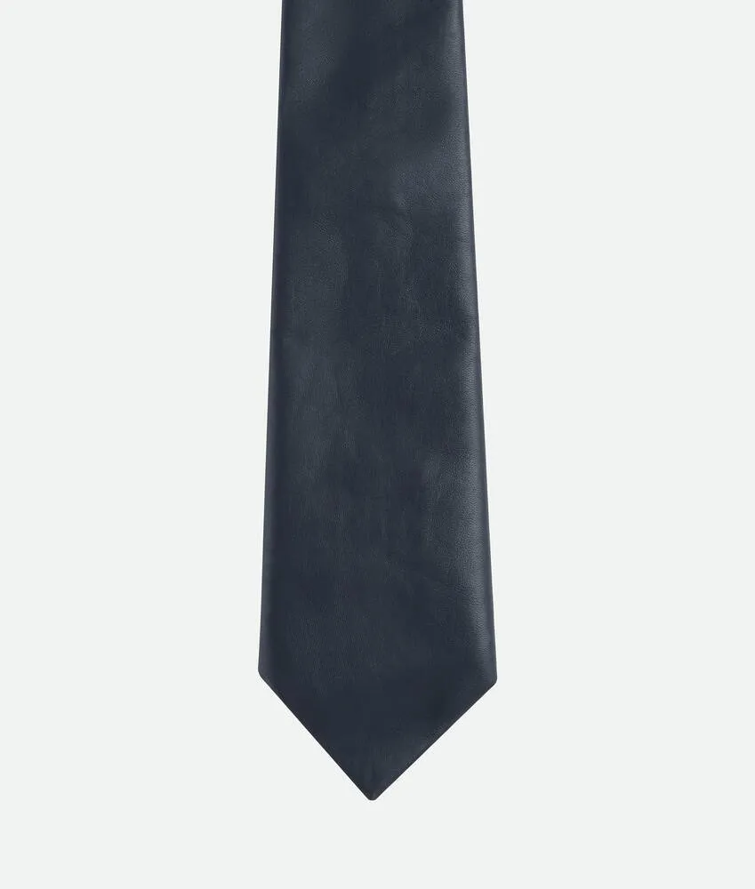 Smooth Leather Tie