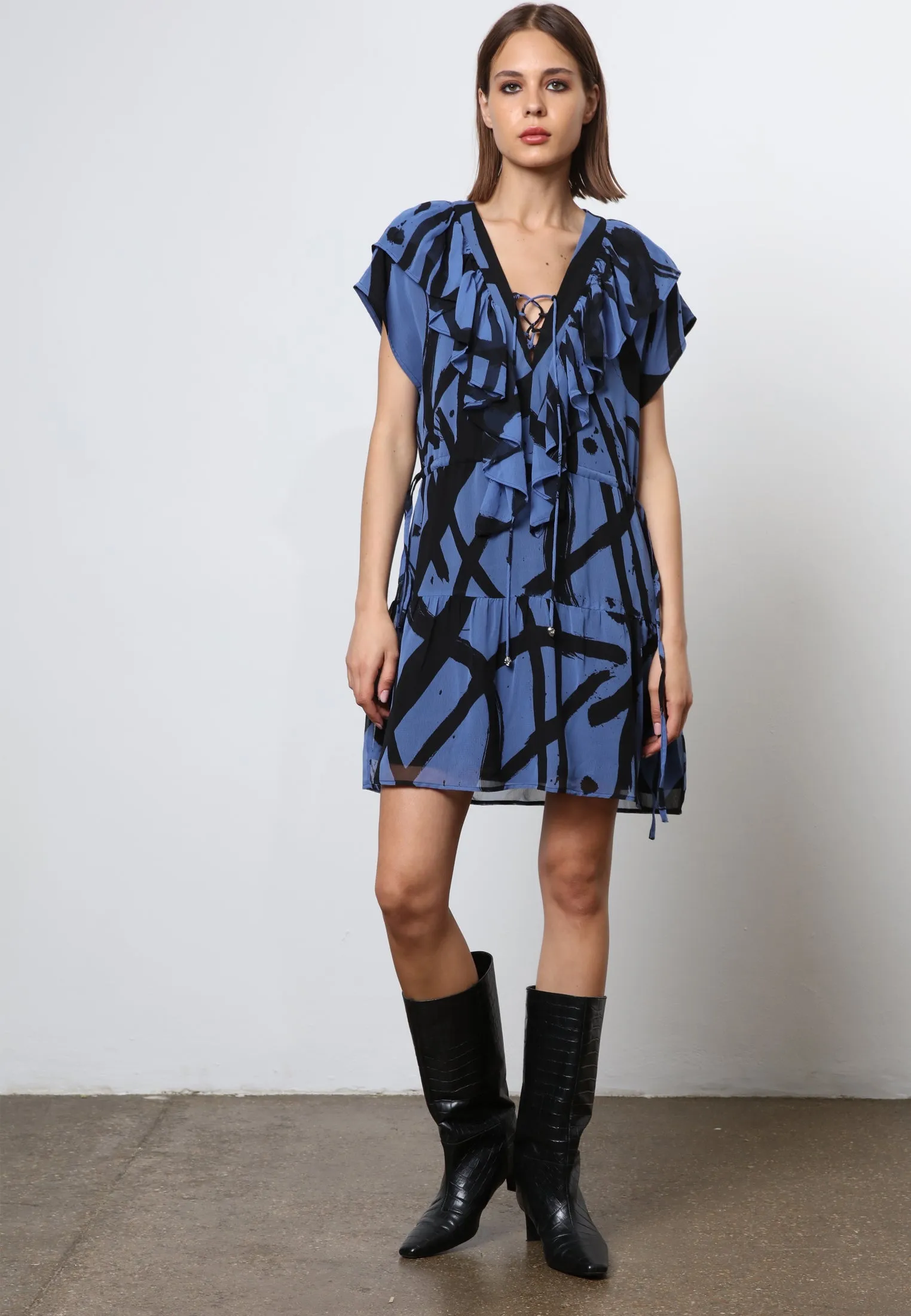 SPARK DRESS DYNAMIC BLUE