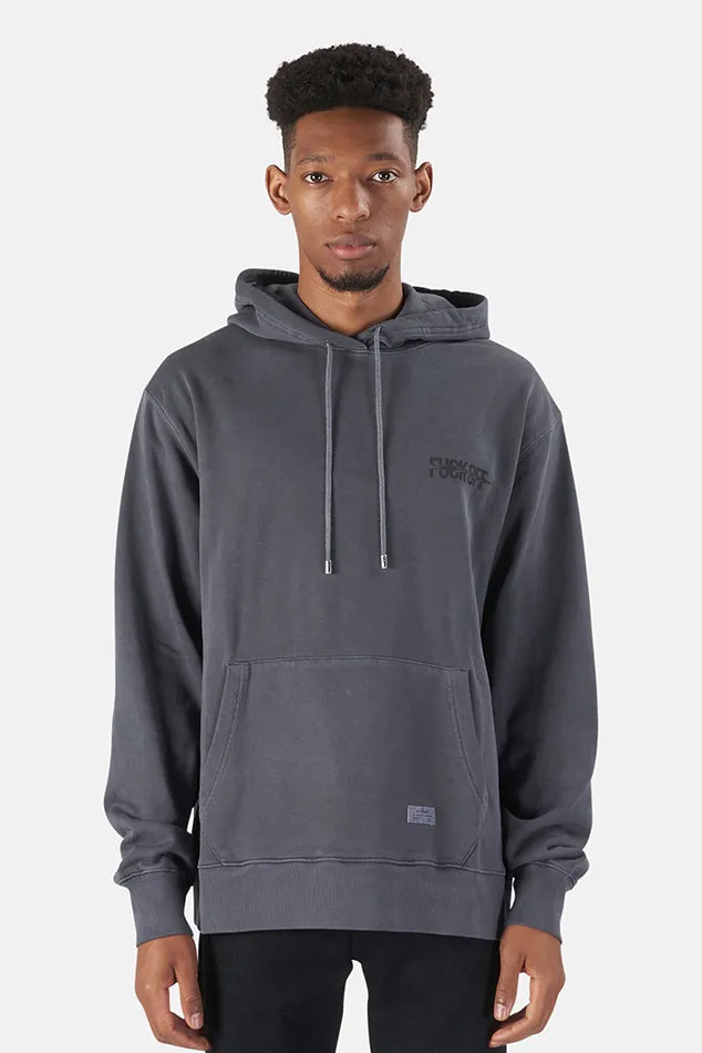 Stampd Steel Grey F*** Off Drag Hoodie