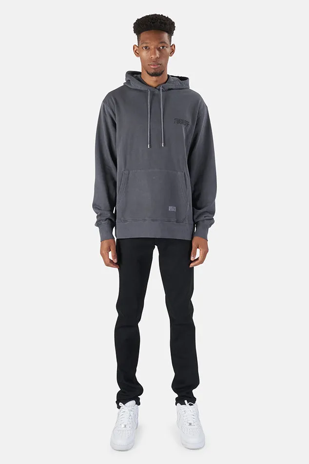 Stampd Steel Grey F*** Off Drag Hoodie