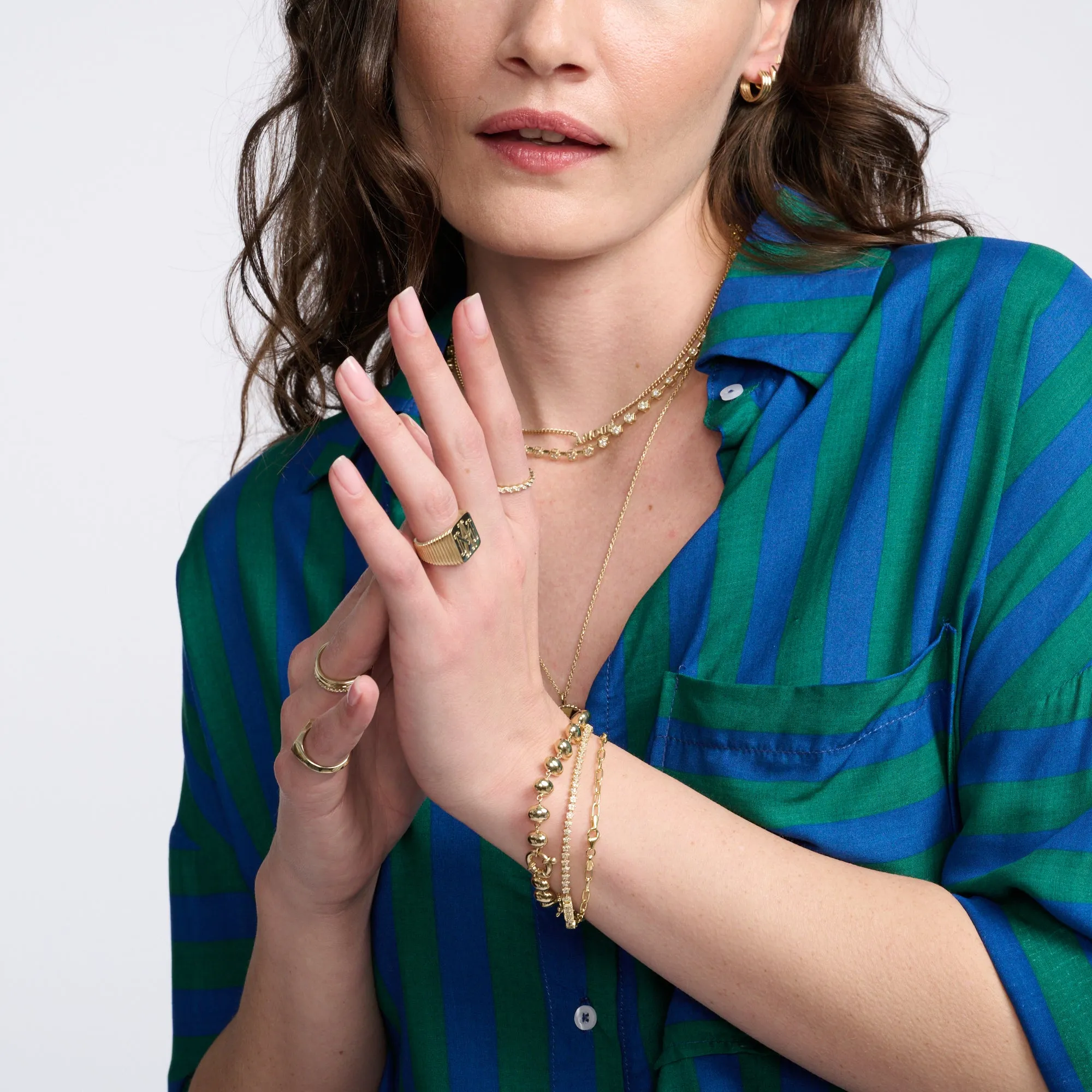 Strata Signet Ring