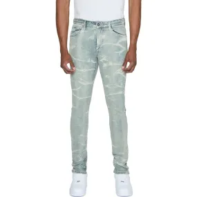 Super Skinny Lightning Effect Jeans - Industrial Blue