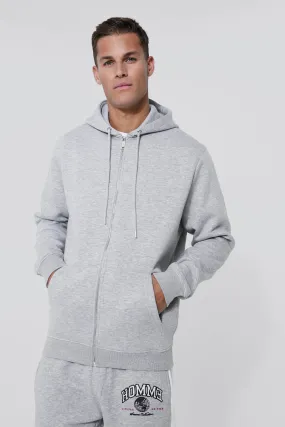 Tall Basic Zip Through Hoodie