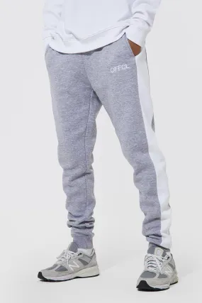 Tall Offcl Skinny Side Panel Jogger | boohooMAN UK