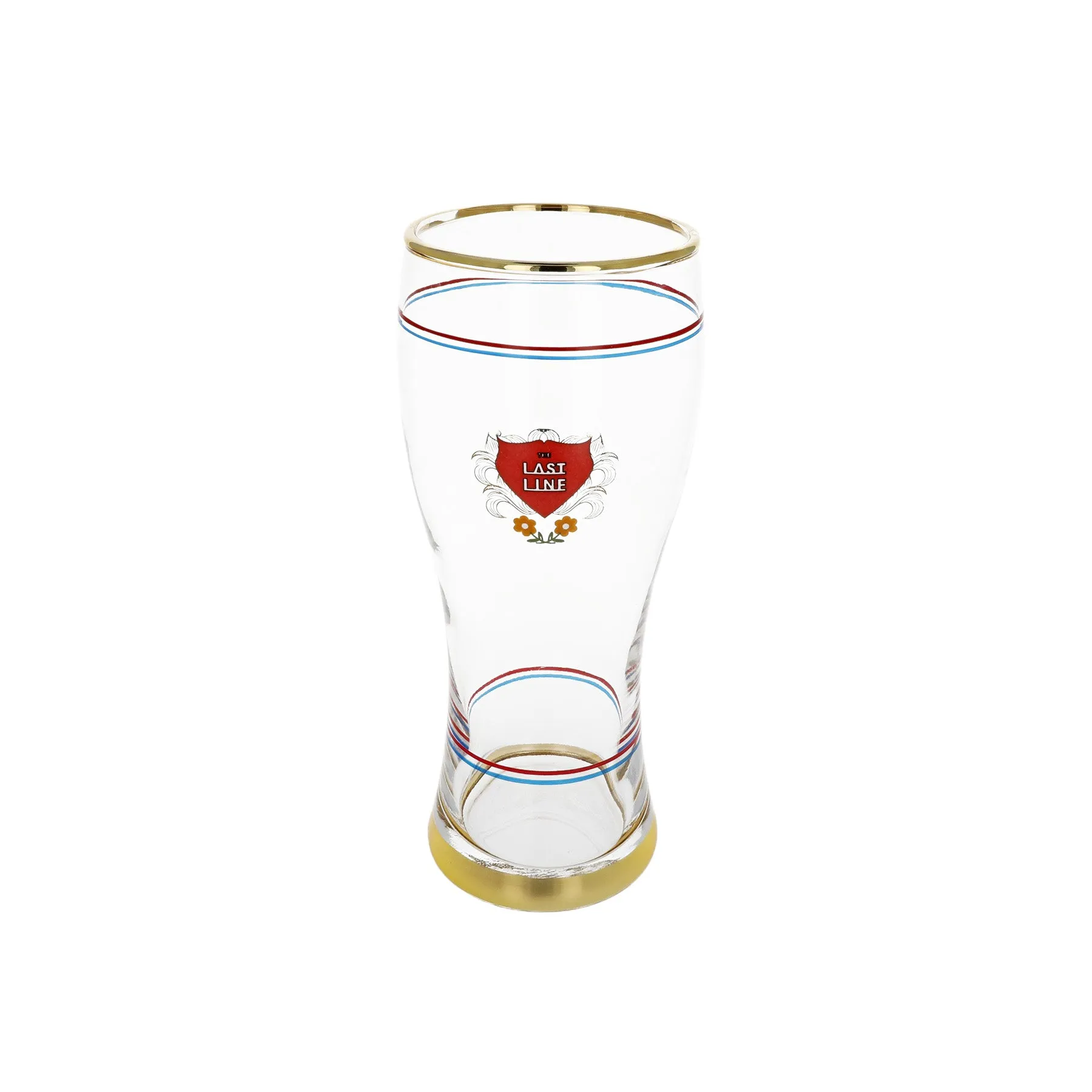 The Beer Pint, Set of 6 - Gold / Glass