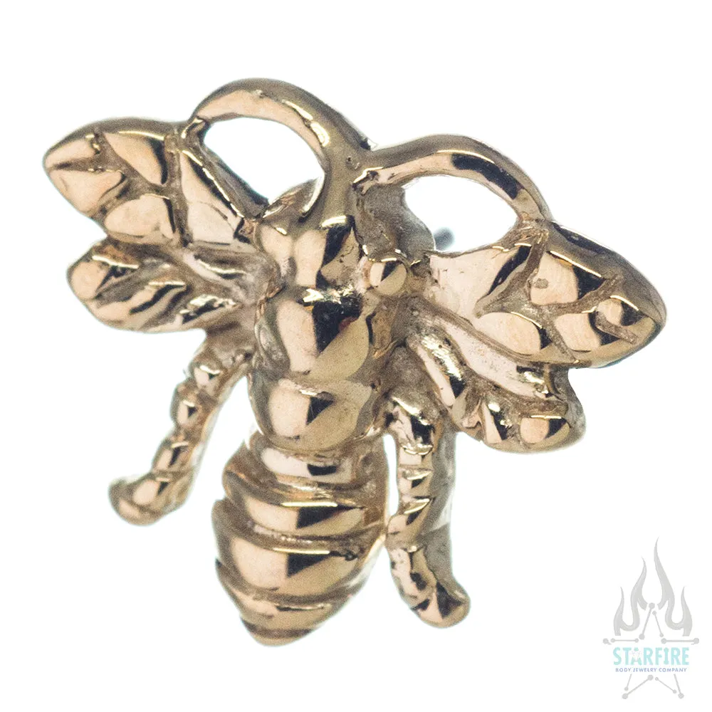 threadless: Mini Bee Pin in Gold