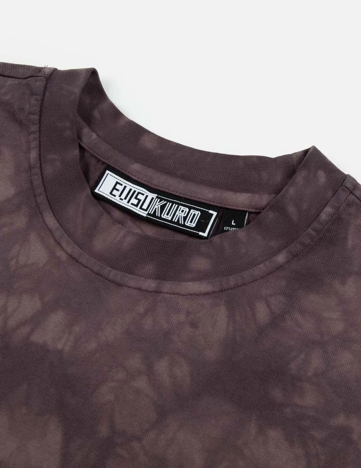 Tie-Dye with Seagull Embroidery Loose Fit T-Shirt