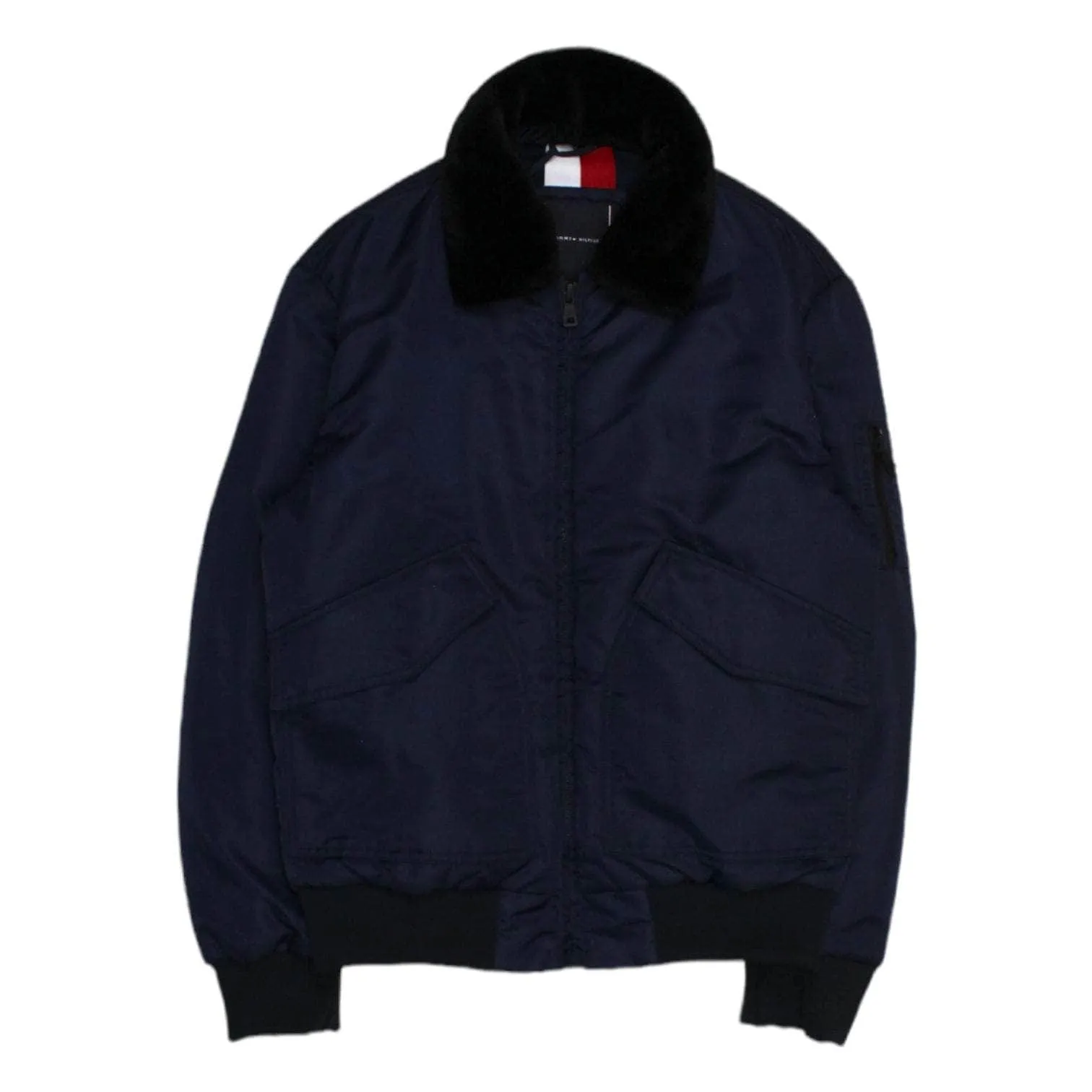 Tommy Hilfiger Blue Bomber Jacket