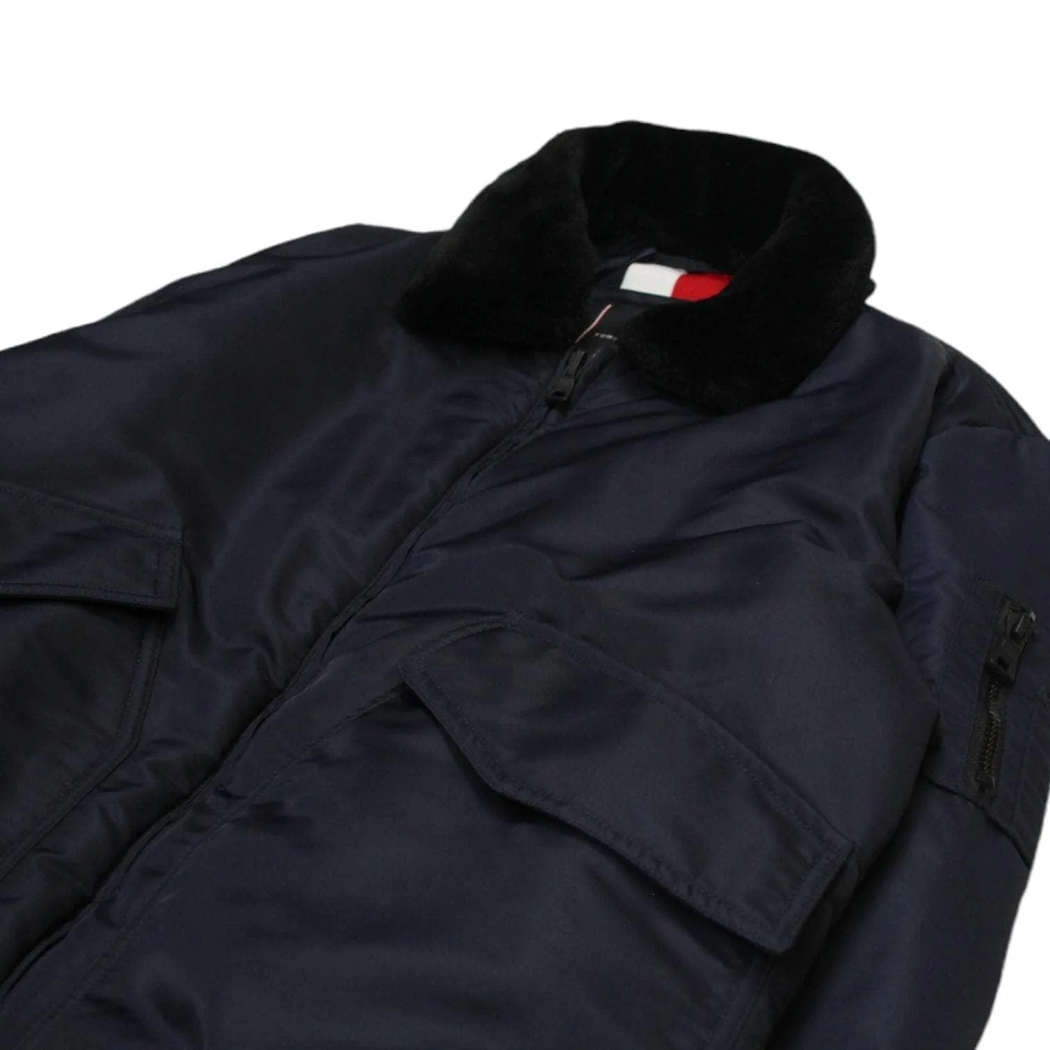 Tommy Hilfiger Blue Bomber Jacket