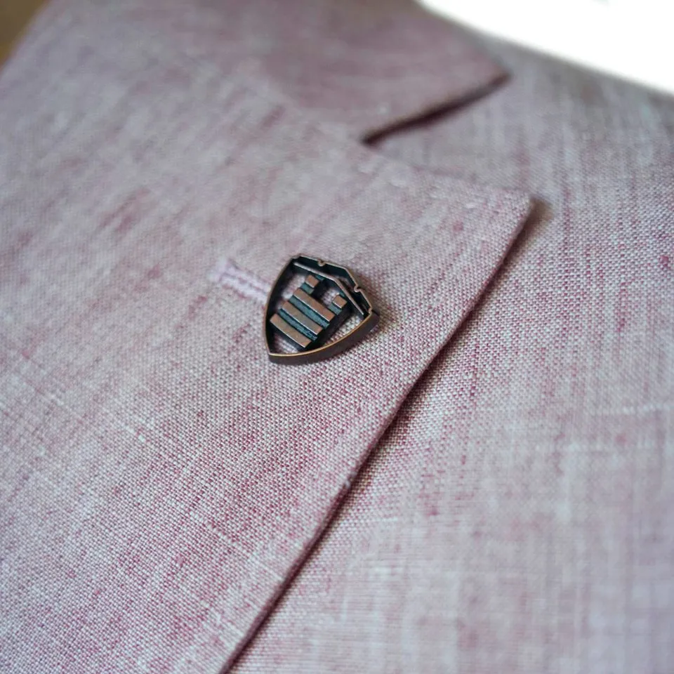 Torre Uomo Milan Pink Linen Jacket | Menswear Online