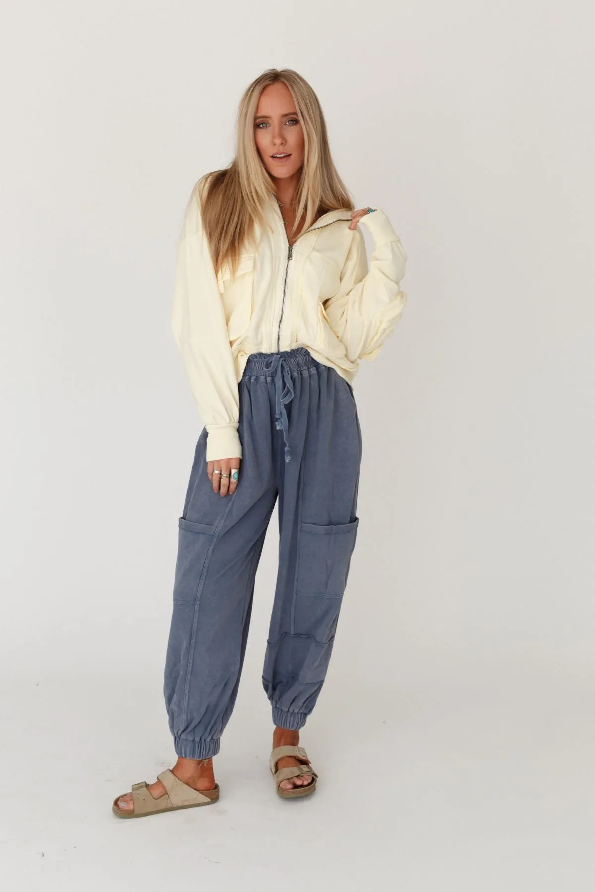 True To You Jogger Pant - Blue