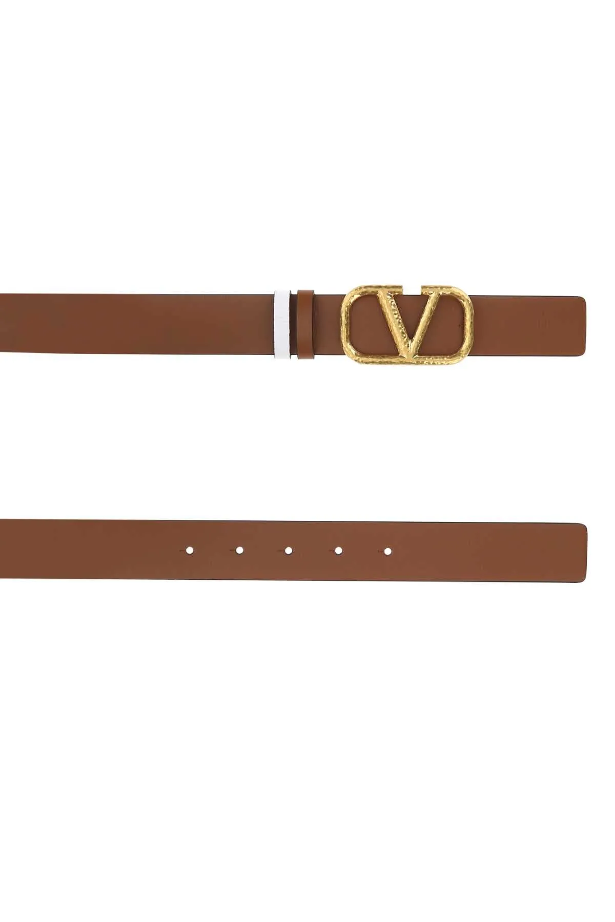 Valentino VLogo Plaque Reversibile Buckle Belt