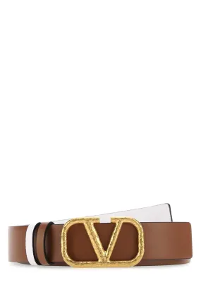 Valentino VLogo Plaque Reversibile Buckle Belt