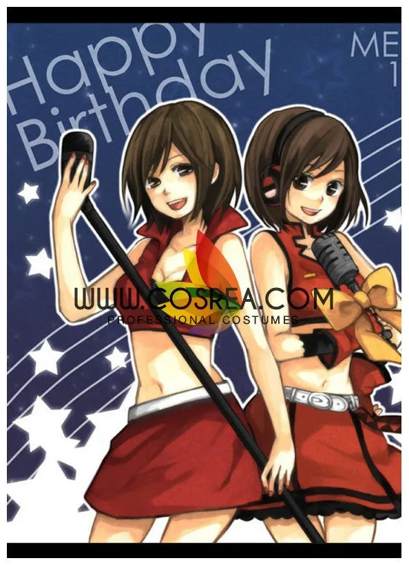 Vocaloid Meiko Cosplay Costume