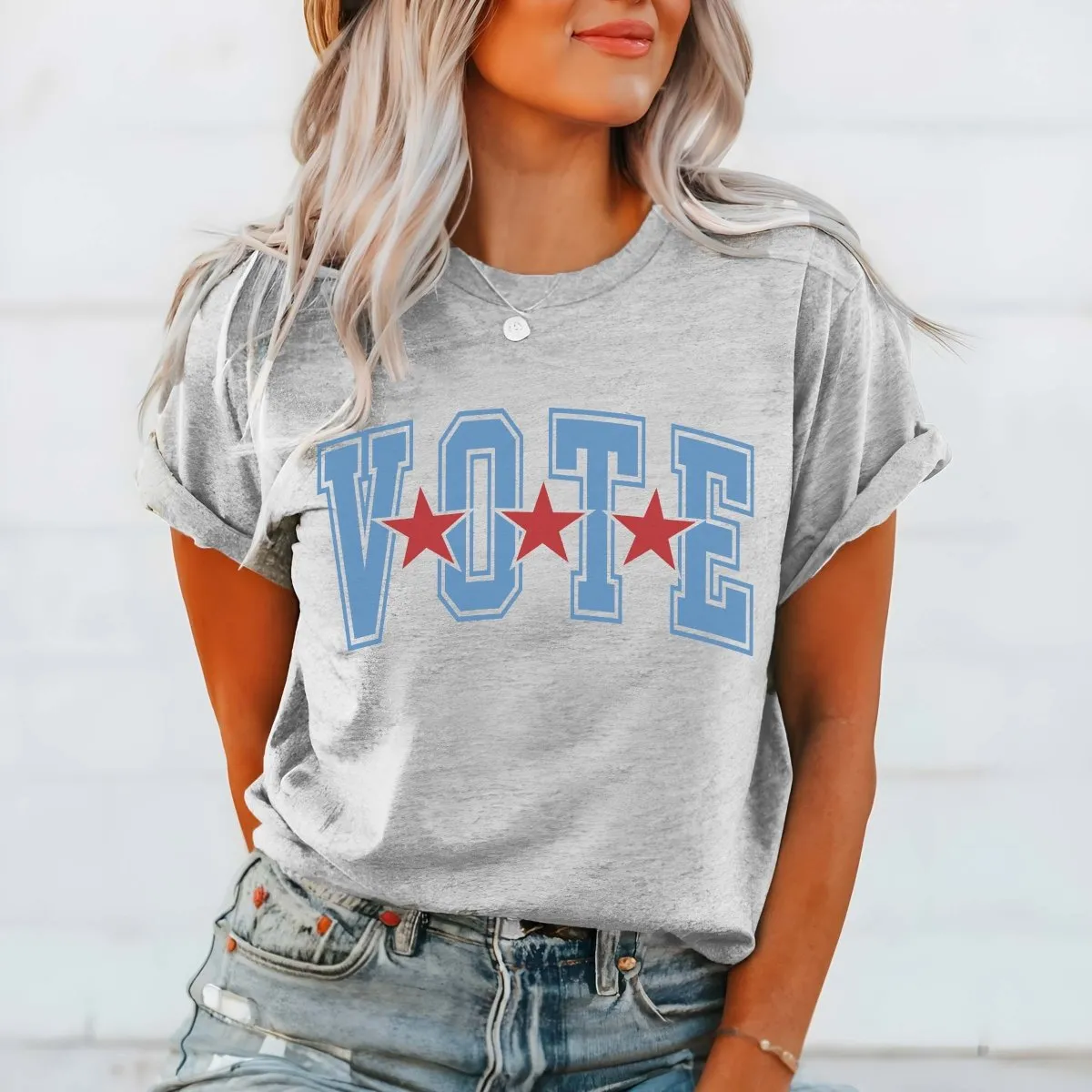 VOTE 3 Stars Graphic Tee